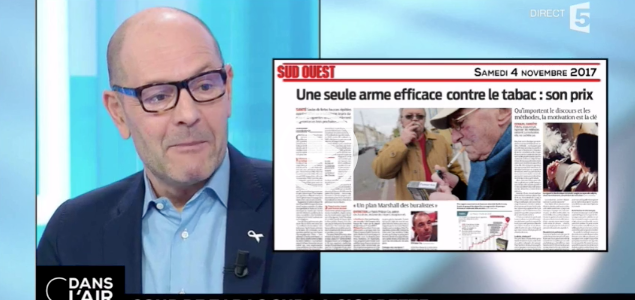 « Coup de tabac sur la cigarette » (C dans l’air, France 5) « Coup de tabac sur la cigarette » (C dans l’air, France 5)