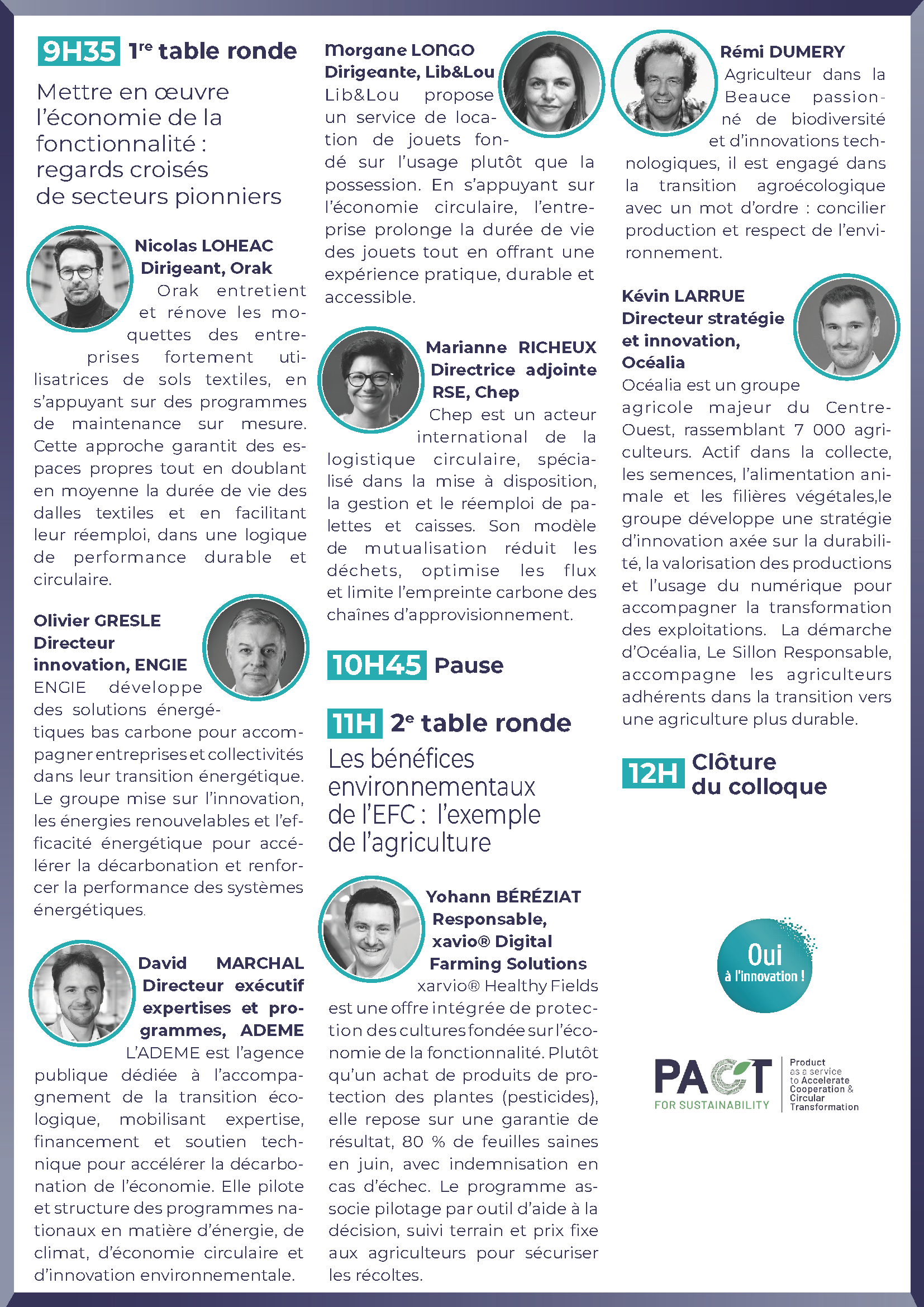 Programme du colloque - 2